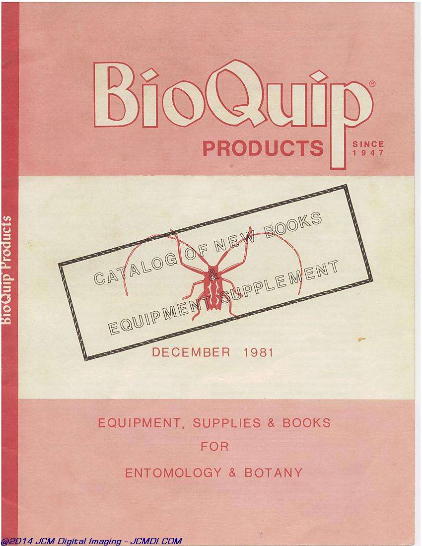BioQuip 1981 BioQuip Catalog page scan